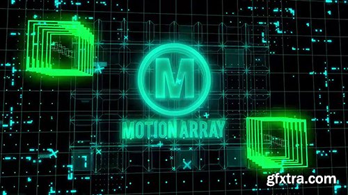 Sci-Fi Crypto Business Logo Intro 81198 Sci-Fi Crypto Business Logo Intro 81198