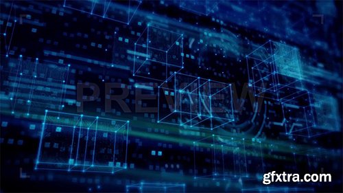 High-Tech Chip Screen Animated Background 82865 High-Tech Chip Screen Animated Background 82865