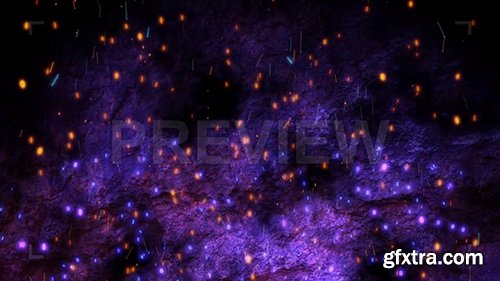 Fiery Sparks On Stone Background 82623 Fiery Sparks On Stone Background 82623