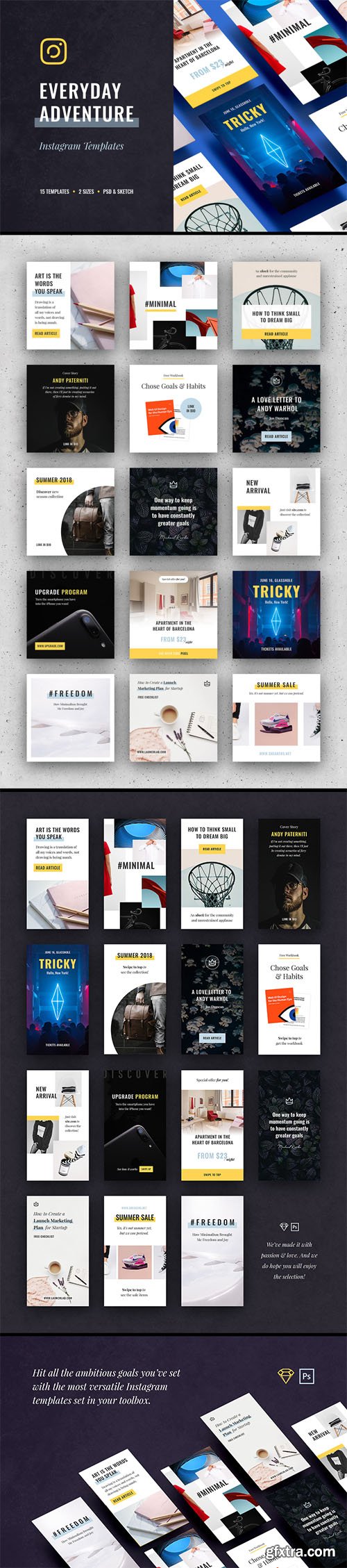 Everyday Instagram Templates