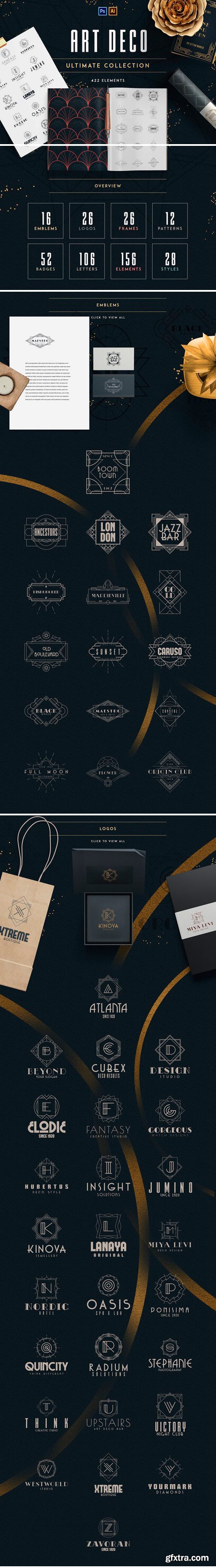 CM - Art Deco Ultimate Collection 2340273 CM - Art Deco Ultimate Collection 2340273