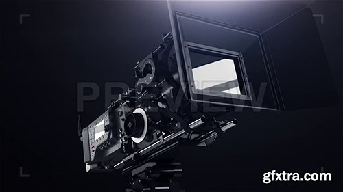 Close Up Shot Of A Professional Camera On A Tripod 82811