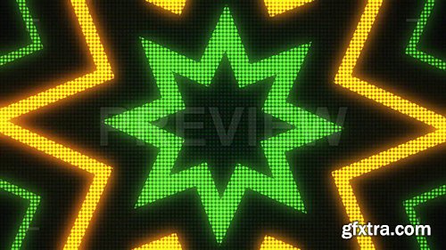 Star Disco LED VJ Background 82773 Star Disco LED VJ Background 82773