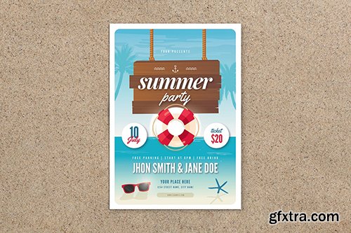 Summer Party Flyer 02