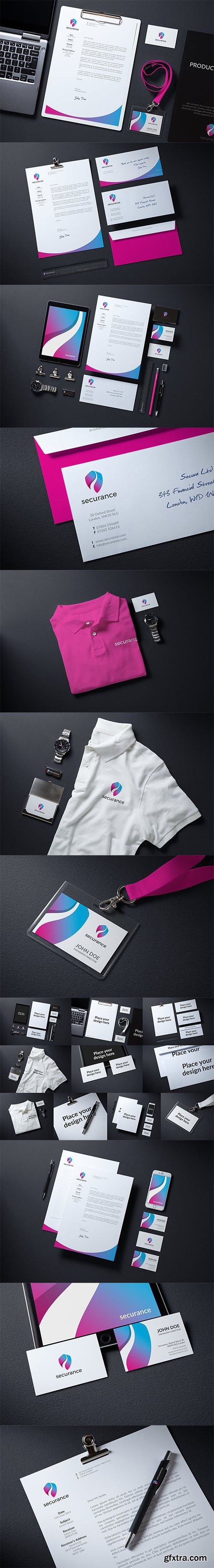 Branding / Identity Mock-up Branding / Identity Mock-up