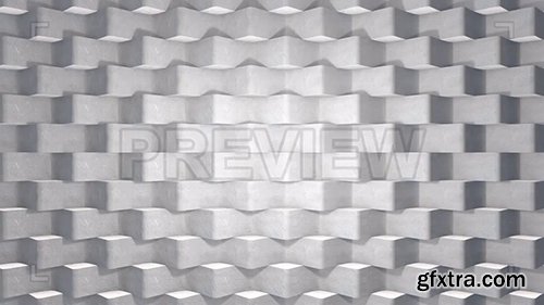 White Wavy Concrete Tiles 82928