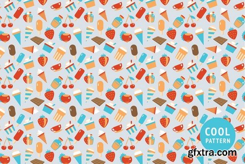 CM - ICE CREAM VECTOR ICONS PACK 2546541