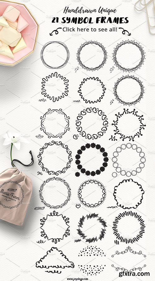 Diva Handdrawn Logo Creator + Extras EPS. PNG 1602209