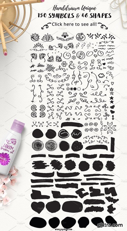 Diva Handdrawn Logo Creator + Extras EPS. PNG 1602209