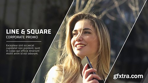 Line & Square - Corporate Promo 86706 Line & Square - Corporate Promo 86706