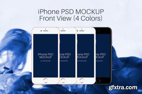 iPhone PSD MOCKUP Front View