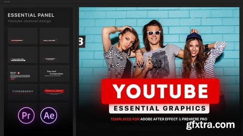 Videohive Youtube Essential Library 21601793