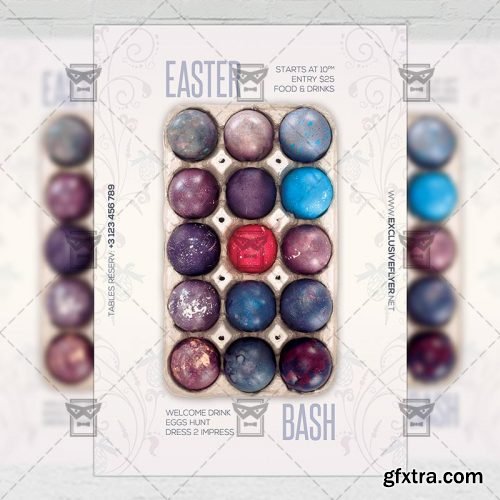 Easter Bash – Seasonal A5 Flyer Template