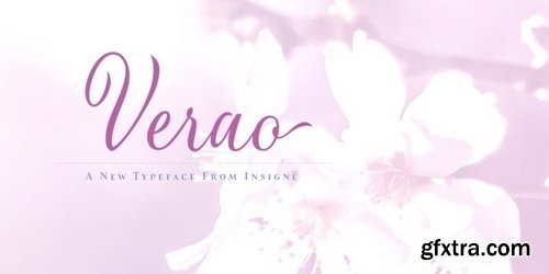 Verao Font Family Verao Font Family