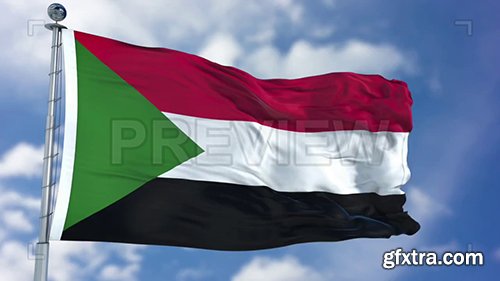 Sudan Flag Animation 74382