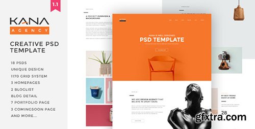 ThemeForest - Kana - Creative Agency Psd Template 13114874 ThemeForest - Kana - Creative Agency Psd Template 13114874