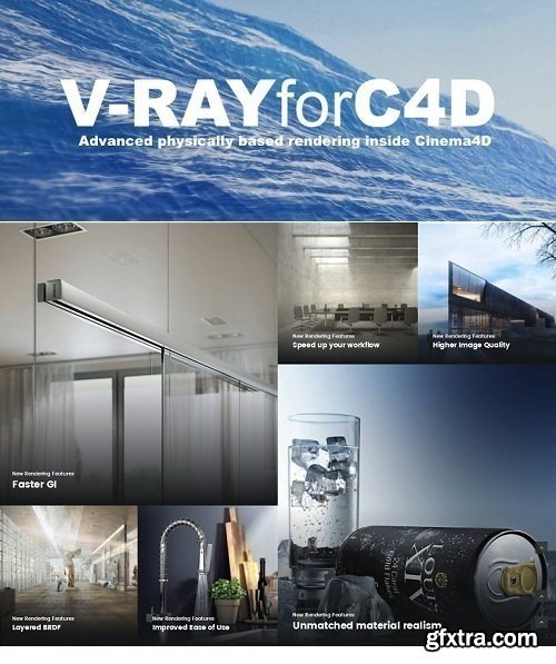 VRAY for C4D v3.4.01 + VRAY Standalone v3.4 WIN