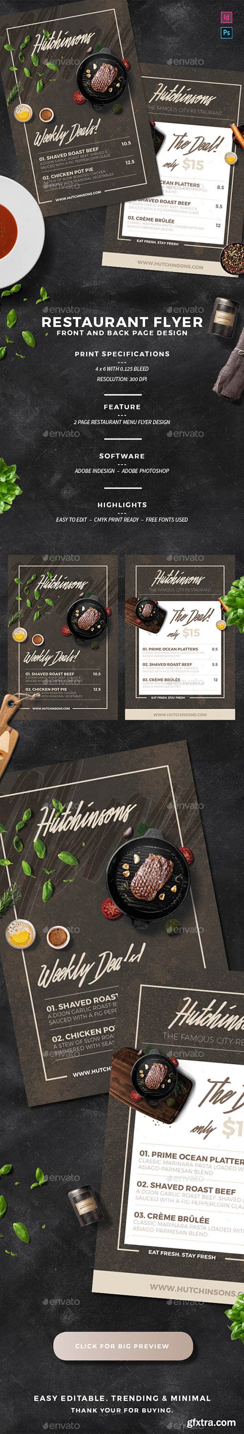 Restaurant Flyer 22011844 Restaurant Flyer 22011844