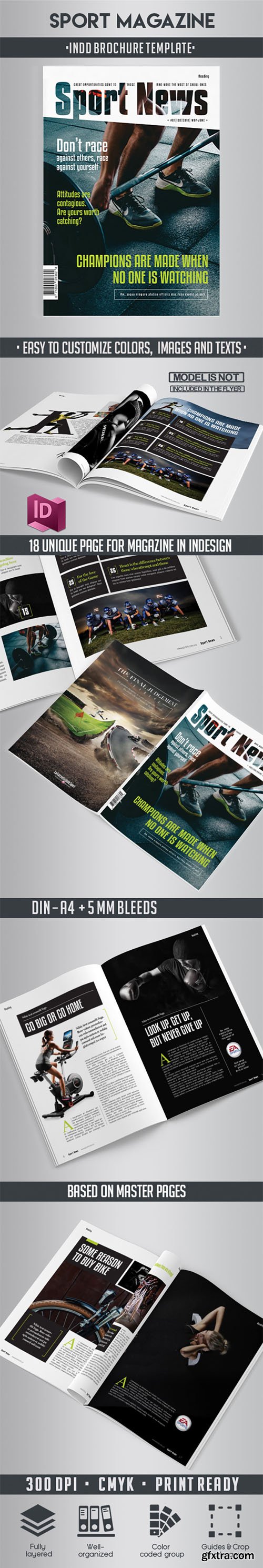 Sport Magazine Indd Template
