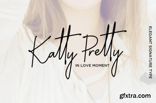 Katty Pretty Font Family - 2 Fonts