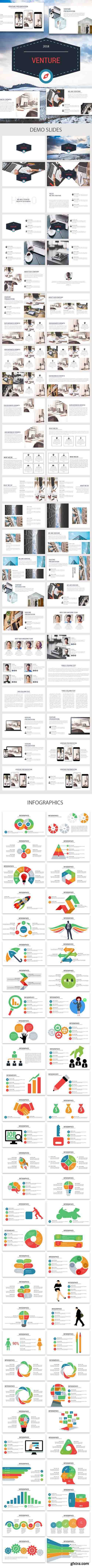 Venture - Multipurpose Powerpoint Presentation 22032337