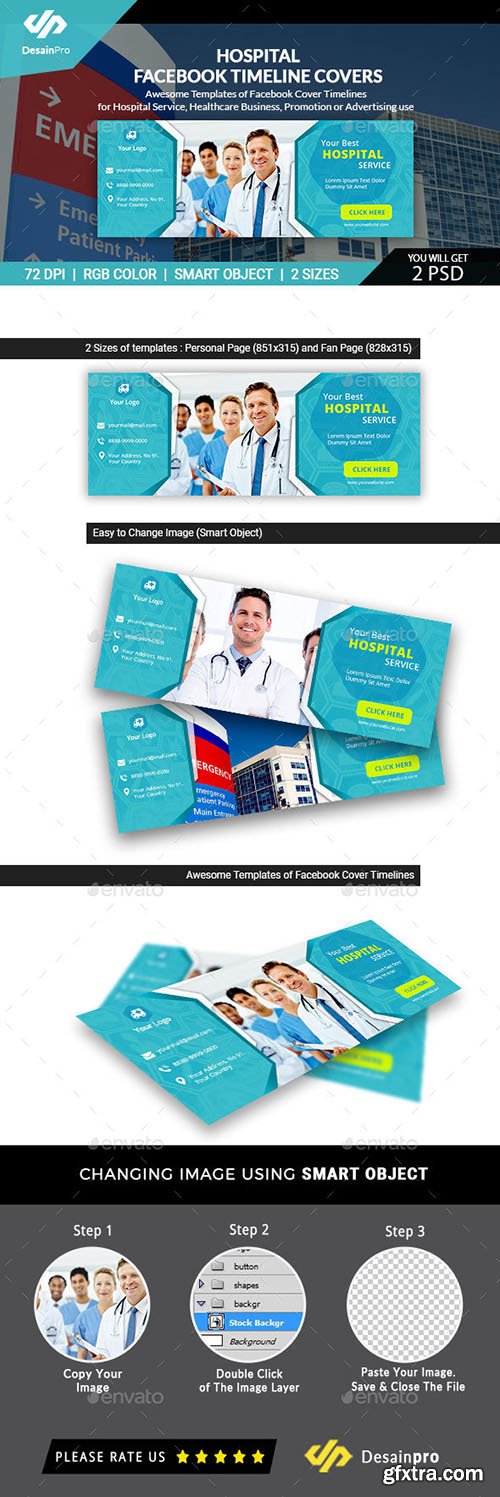 Hospital Facebook Timeline Covers - AR 22033241