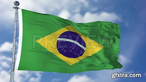 Brazil Flag Animation 73095