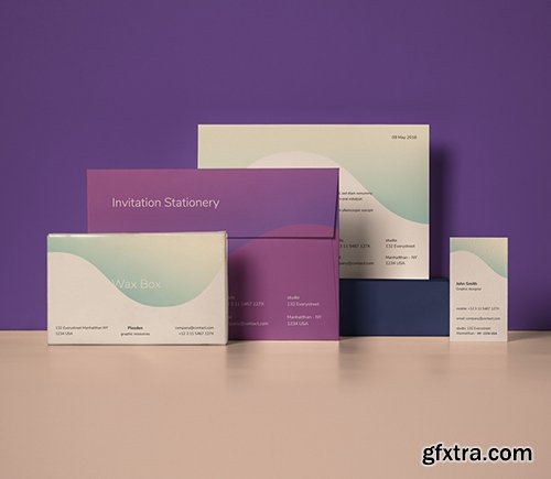 Invitation Stationery Mockup vol 12 Invitation Stationery Mockup vol 12