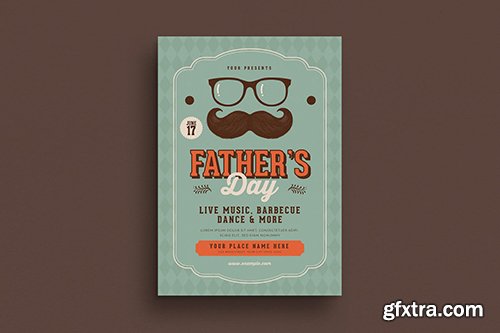 Father's Day Event Flyer Father's Day Event Flyer