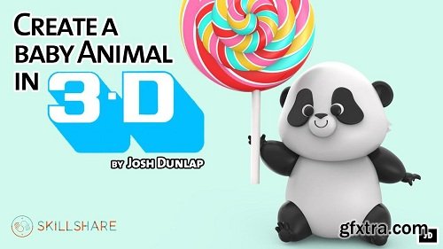Create a Cartoon Baby Animal in 3D
