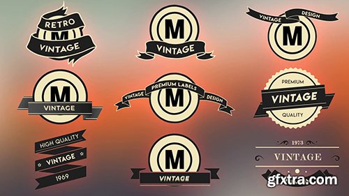 Vintage Label Pack 87487 Vintage Label Pack 87487