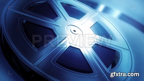 Blue Reel Background 86760