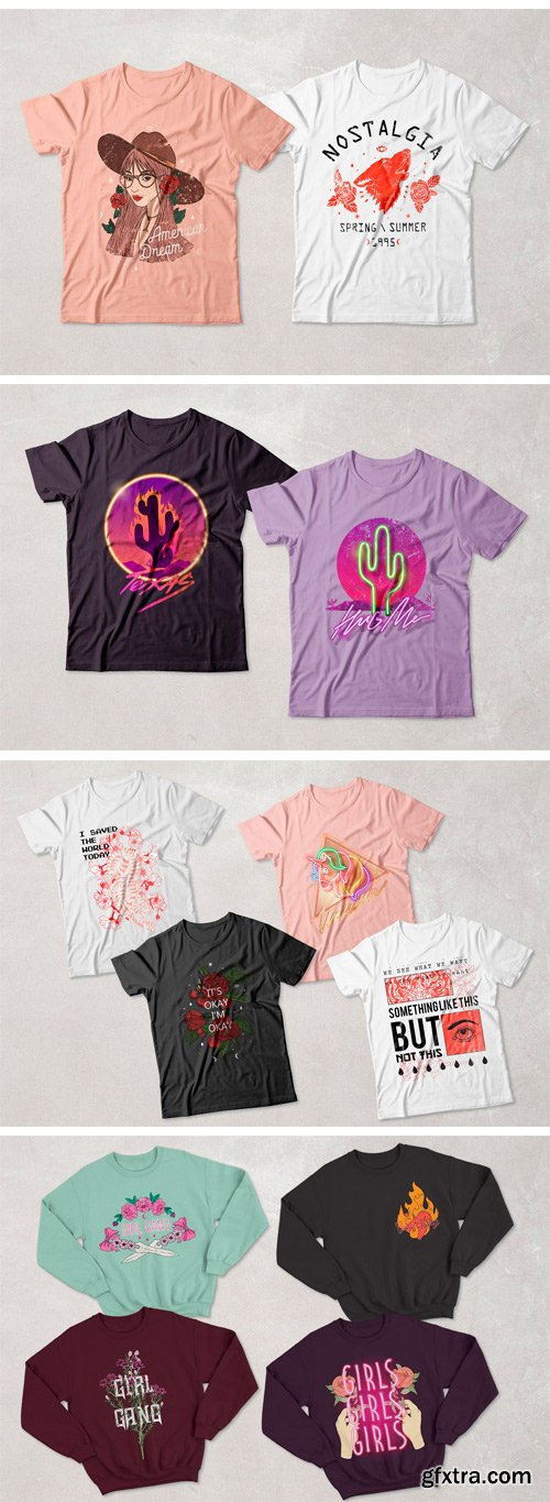 28 Fashion T-Shirt Designs 2481650