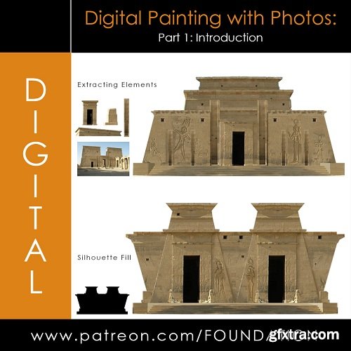 Gumroad - Foundation Patreon - Digital - Intro to Digital Painting with Photos Part 1
