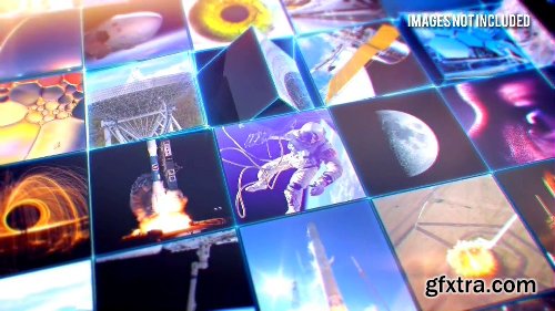 Videohive Mosaic Block Reveal - Tech 21124165