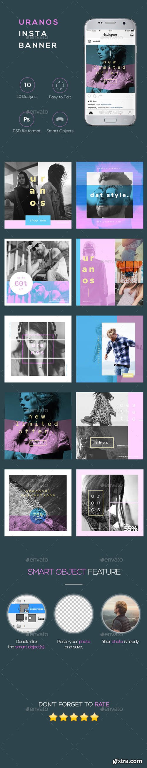 Uranos - 10 Instagram Banners 22064723