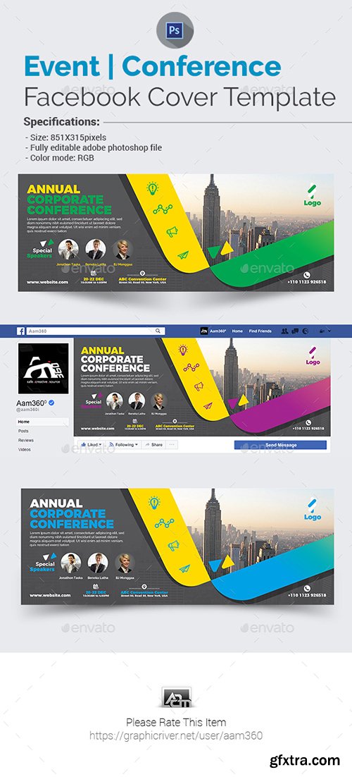 Annual Event | Conference Facebook Cover 22063107