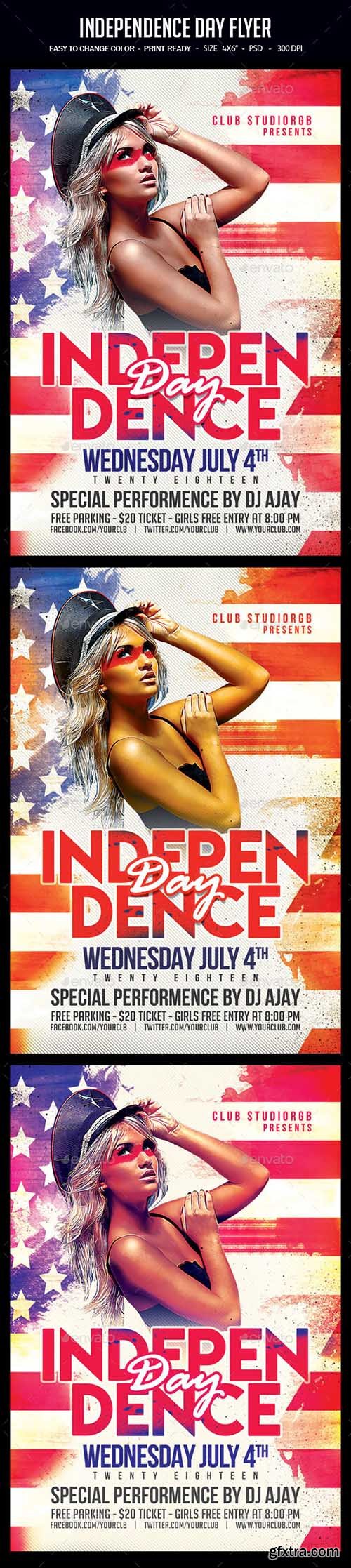 Independence Day Flyer 22080160
