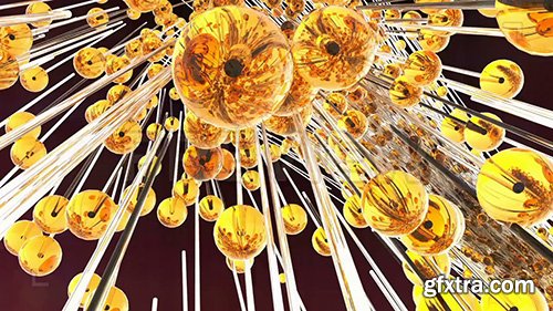 Abstract Flying Spheres 86807