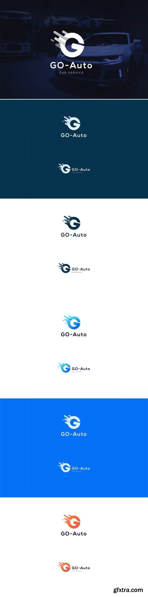 Letter G Car Service Logo » GFxtra