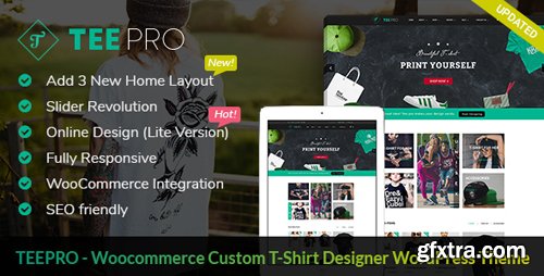 ThemeForest - TEEPRO v2.1.1 - Woocommerce Custom T-Shirt Designer WordPress Theme - 17829534 ThemeForest - TEEPRO v2.1.1 - Woocommerce Custom T-Shirt Designer WordPress Theme - 17829534