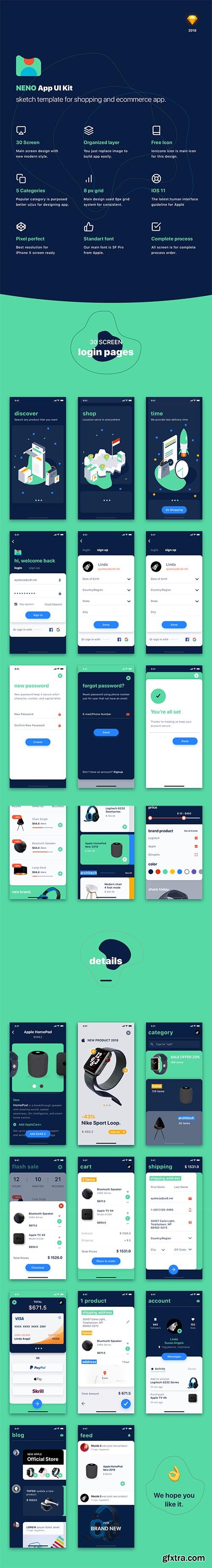 NENO App UI Kit