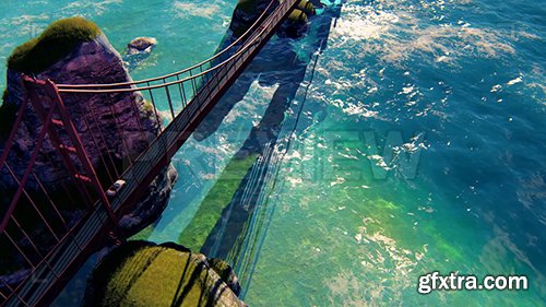 Golden Gate Bridge Aerial Shot 87399