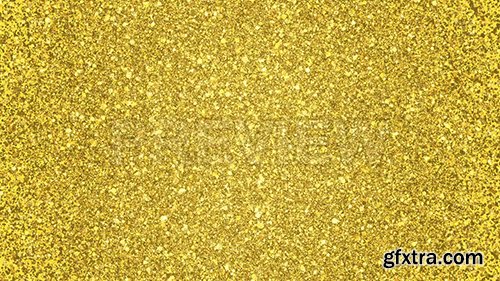 Golden Glitter Background Loop 87460