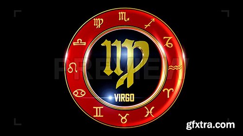 Virgo Western Zodiac Symbol 87446