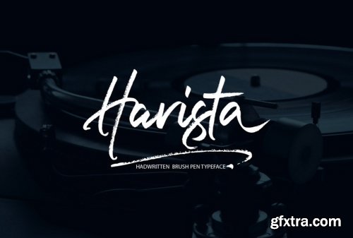 Harista Script Font Family - 2 Fonts