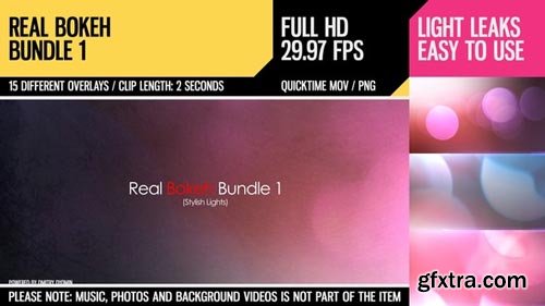 Videohive - Real Bokeh Bundle 1 (Stylish Lights) - 4568672