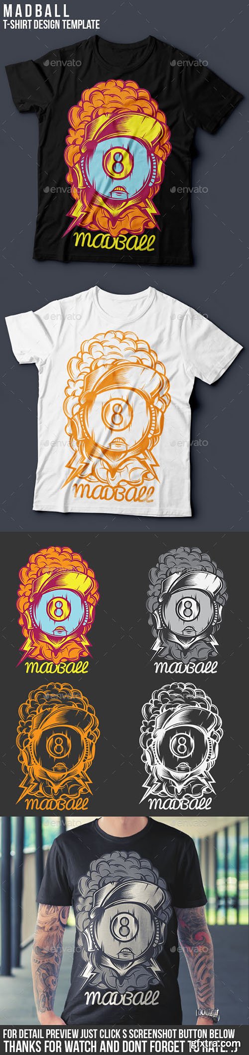 Madball T-Shirt Template 11648659