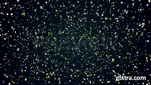 Shimmering Particles On Dark Background 87911