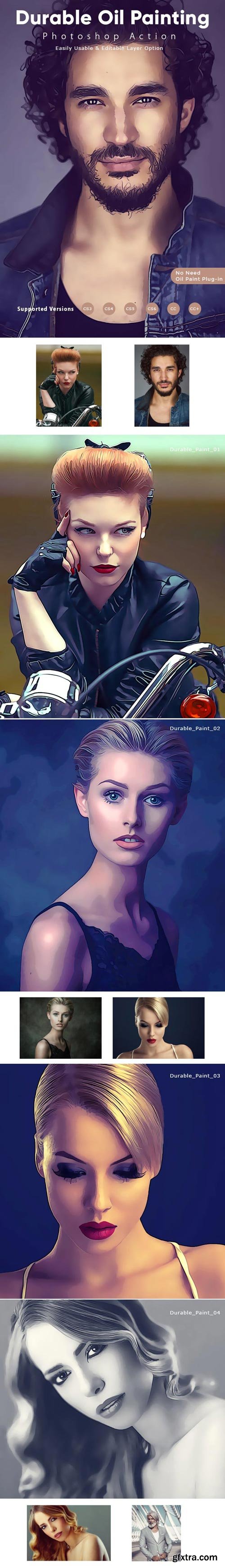 GraphicRiver - Durable Oil Painting Action - 22102220
